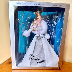 2003 Special edition Holiday Visions Winter Fantasy Barbie 1st in a series NRFB